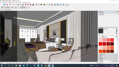 Commercial fit-out interior